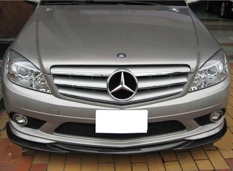 AeroLuxe Mercedes Benz 08-11 W204 C-Class Spec-G Carbon Fiber Front Lip