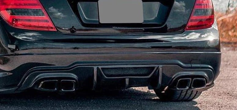 AeroLuxe Mercedes Benz 12-14 W204 Spec-V Carbon Fiber Rear Diffuser