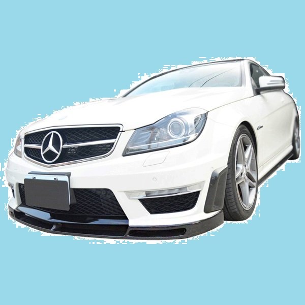 AeroLuxe Mercedes Benz 12-14 W204 C63 AMG Spec-V Carbon Fiber Front Lip