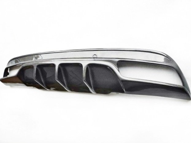 AeroLuxe Mercedes Benz 15-19 W205 C63 AMG Spec-GT Carbon Fiber Rear Diffuser