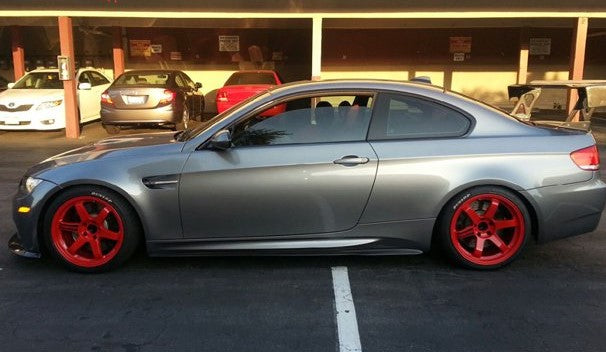 AeroLuxe BMW E9X M3 Spec-G Carbon Fiber Sideskirt Extensions