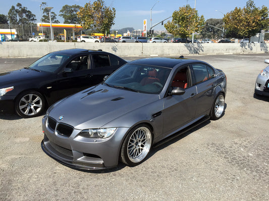 AeroLuxe BMW E9X M3 Spec-E Carbon Fiber Sideskirt Extensions