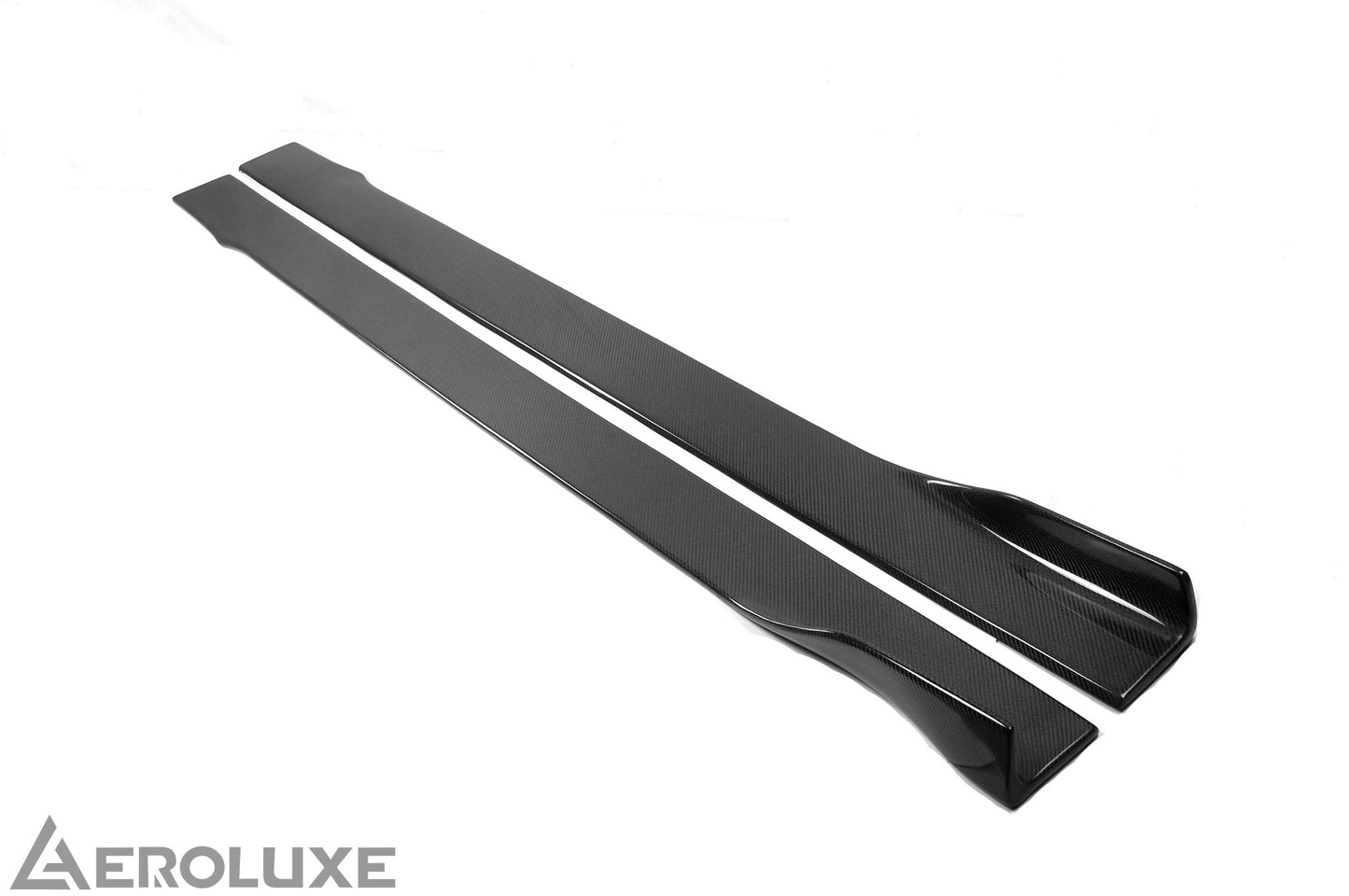 AeroLuxe Honda Civic Spec-M Carbon Fiber Side Skirts Extension (Sedan, Coupe, Hatchback)