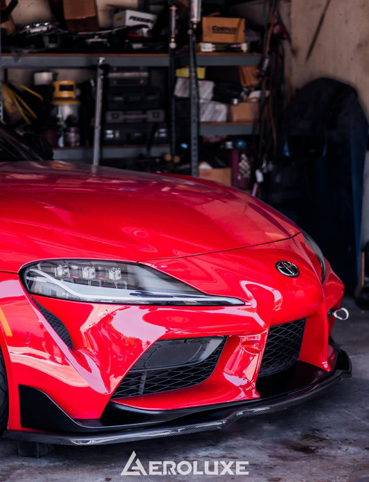 AeroLuxe MkV Supra Spec-G Carbon Fiber Front Lip