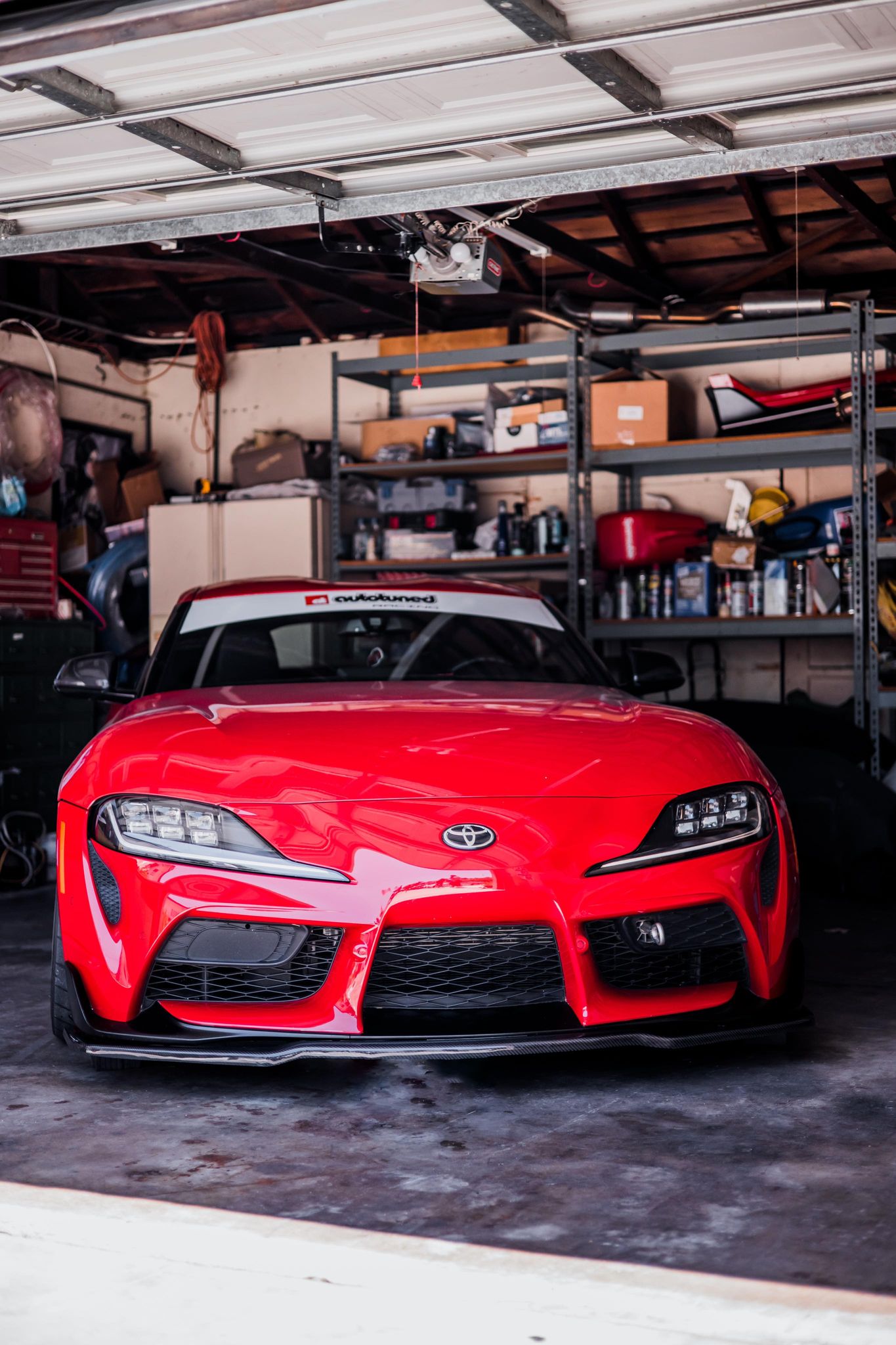 AeroLuxe MkV Supra Spec-G Carbon Fiber Front Lip