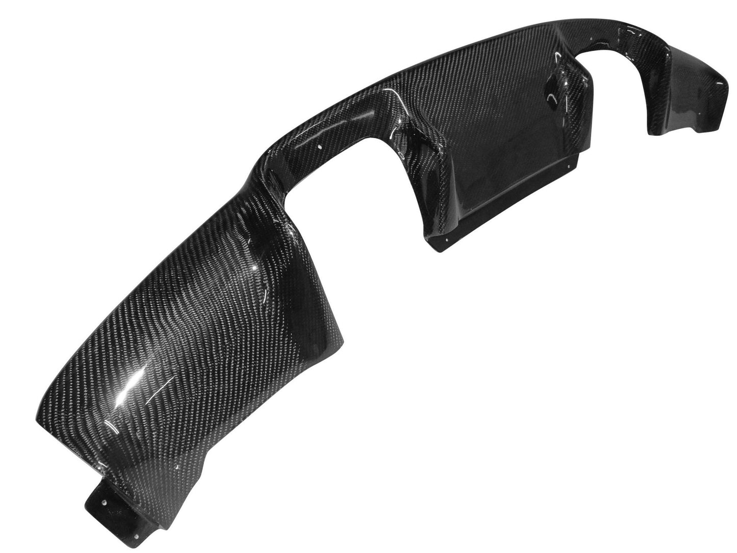 AeroLuxe BMW E9X M3 Spec-3D Carbon Fiber Rear Diffuser