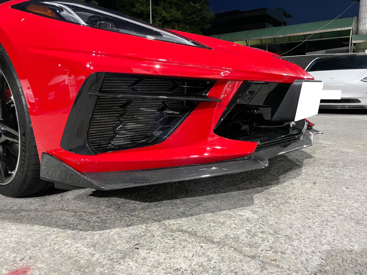 AeroLuxe C8 Corvette Spec-Z51 Carbon Fiber Front Lip