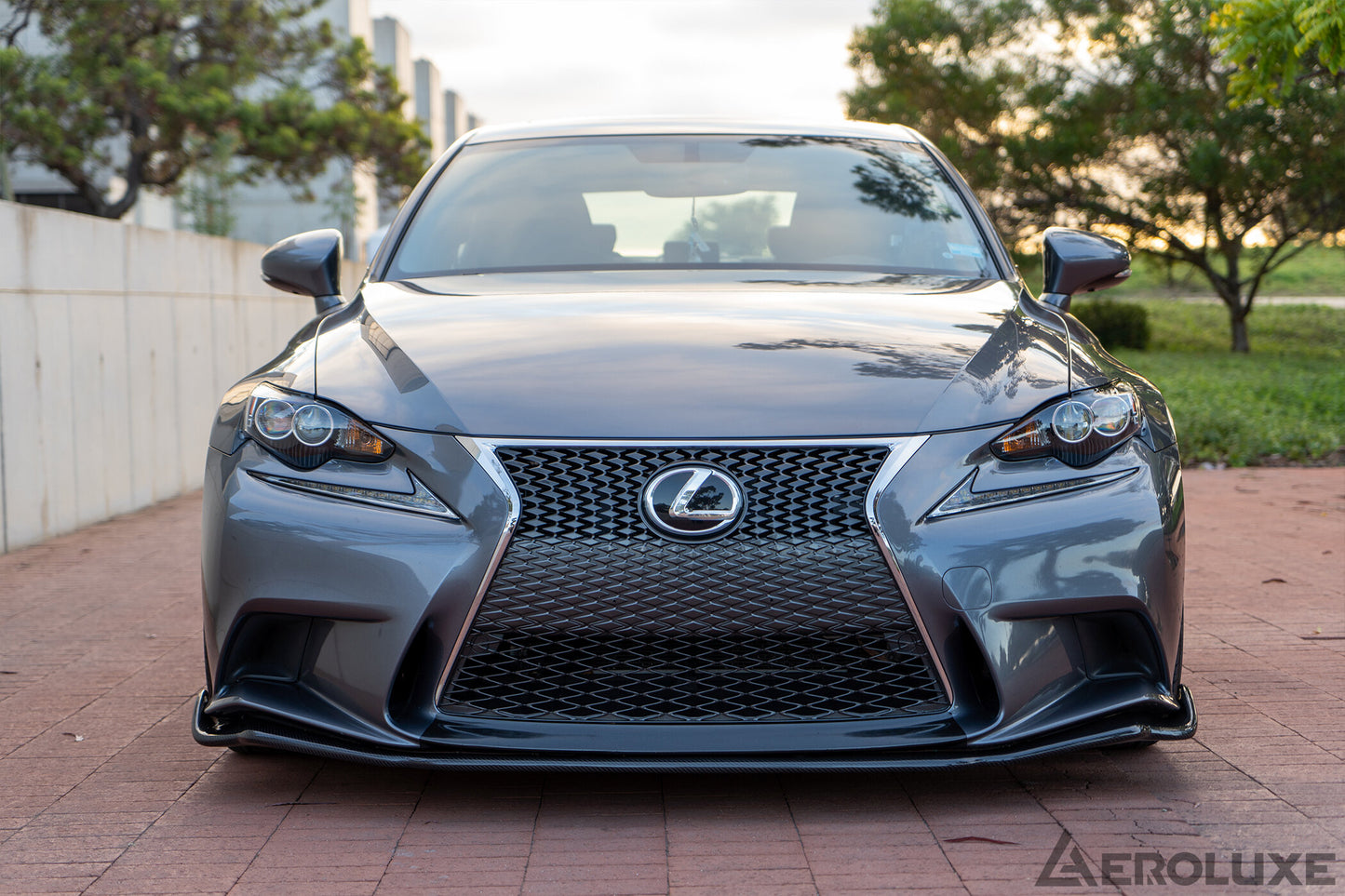 AeroLuxe Lexus 14-16 Lexus IS Spec-AG Carbon Fiber Front Lip