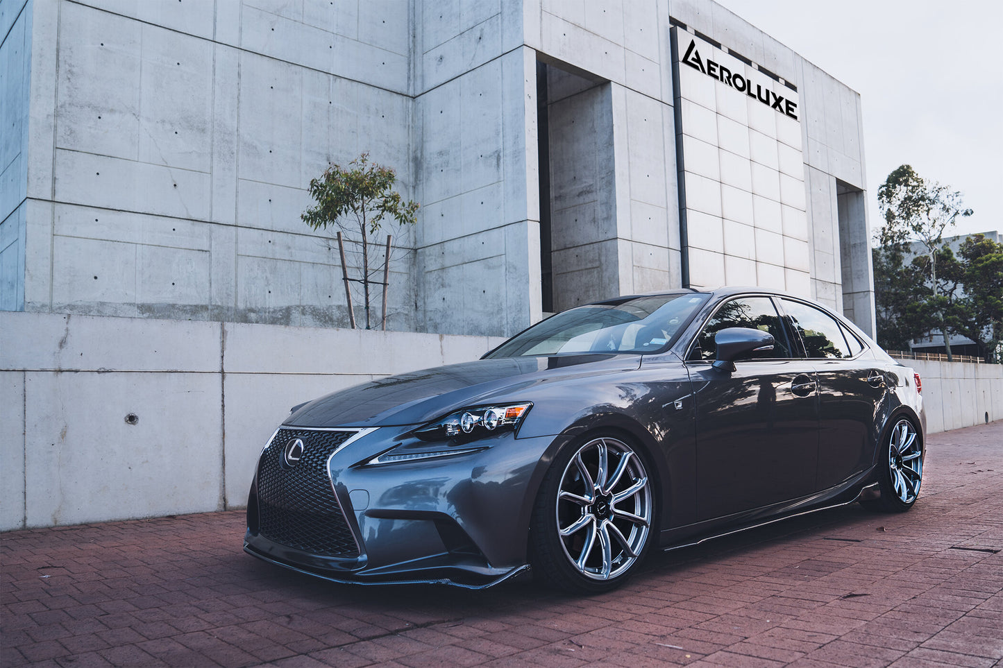 AeroLuxe Lexus 14-16 Lexus IS Spec-AG Carbon Fiber Front Lip