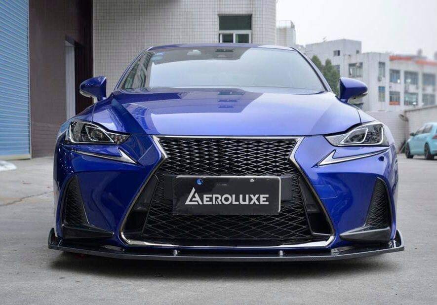 AeroLuxe 17-18 Lexus IS Spec-ML Carbon Fiber Front Lip