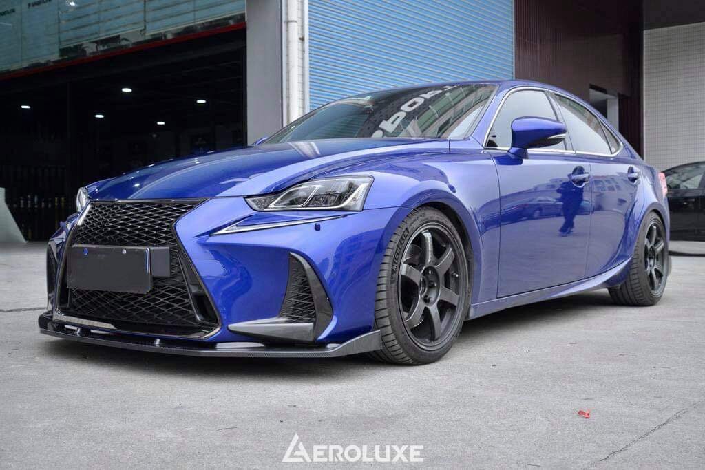 AeroLuxe 17-18 Lexus IS Spec-ML Carbon Fiber Front Lip