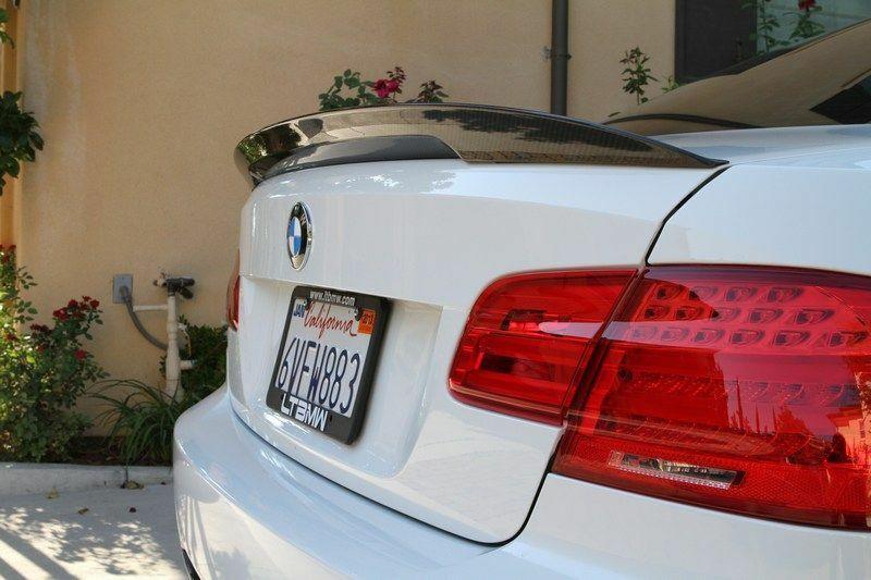 AeroLuxe BMW E92 Spec-MP Carbon Fiber Trunk Spoiler