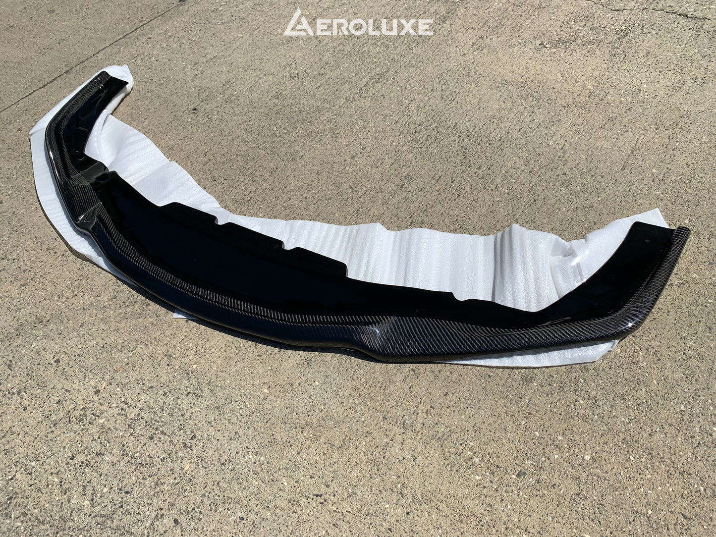 AeroLuxe MkV Supra Spec-G Carbon Fiber Front Lip