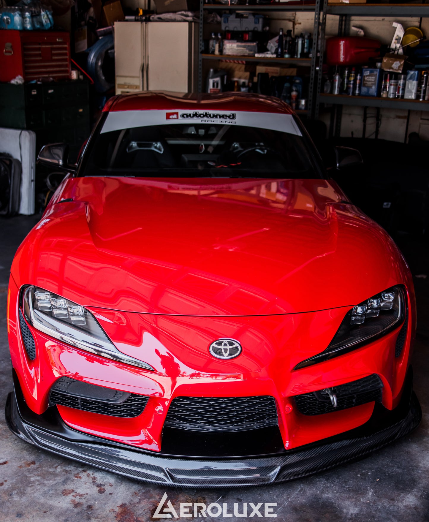 AeroLuxe MkV Supra Spec-HT Carbon Fiber Front Lip