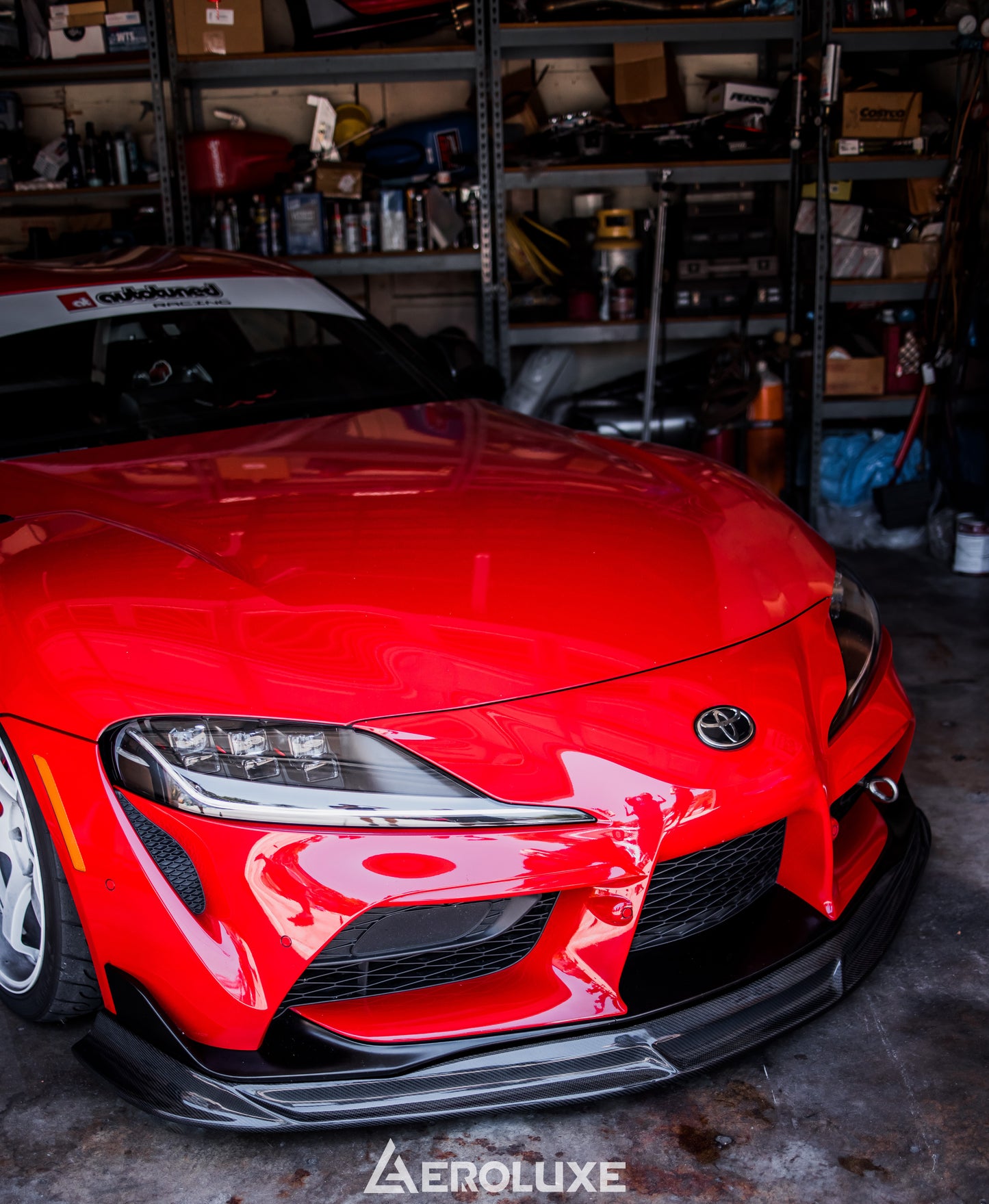 AeroLuxe MkV Supra Spec-HT Carbon Fiber Front Lip