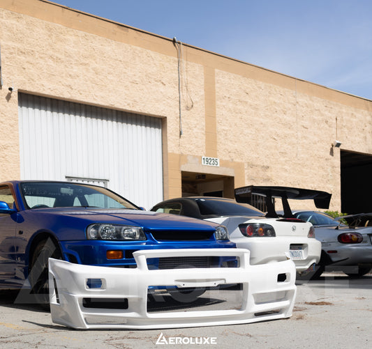 AeroLuxe R34 Spec-ZTN FRP Front Bumper