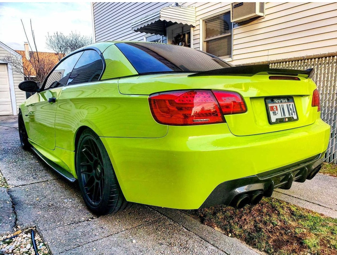 AeroLuxe BMW E92 Spec-V Carbon Fiber Trunk Spoiler