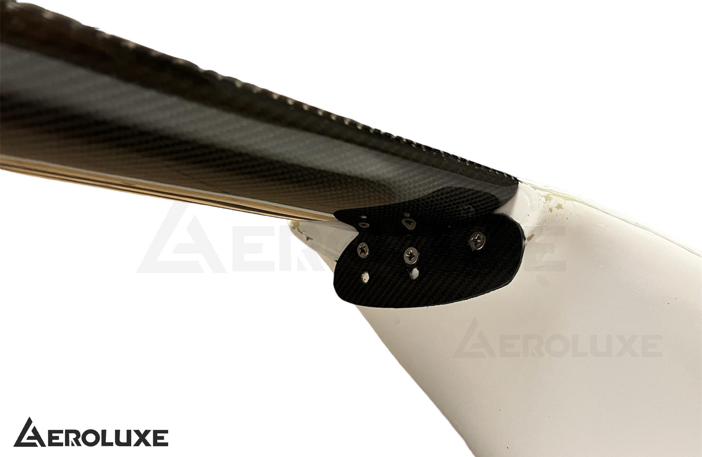 AeroLuxe Spec-22B Adjustable Rear Wing W/ LED Brake Light (Carbon Blade)