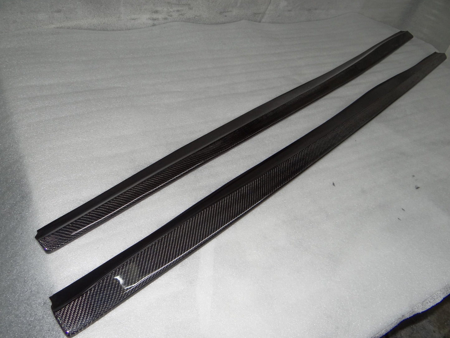 AeroLuxe BMW E9X 3 Series Spec-E Carbon Fiber Sideskirt Extensions