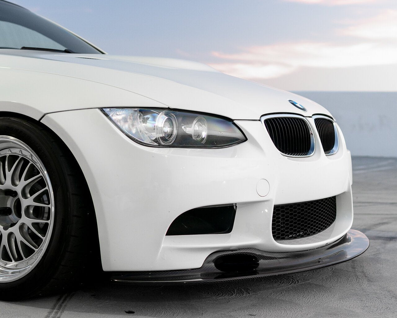 AeroLuxe BMW E9X M3 Spec-GT4 Carbon Fiber Front Lip