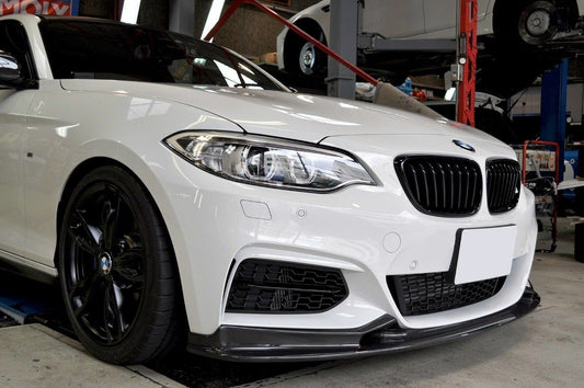 AeroLuxe BMW F22/F23 Spec-3D Carbon Fiber Front Lip