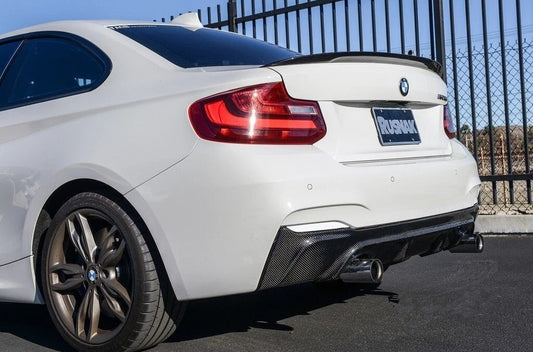 AeroLuxe BMW F22/F23 Spec-3D Carbon Fiber Rear Diffuser