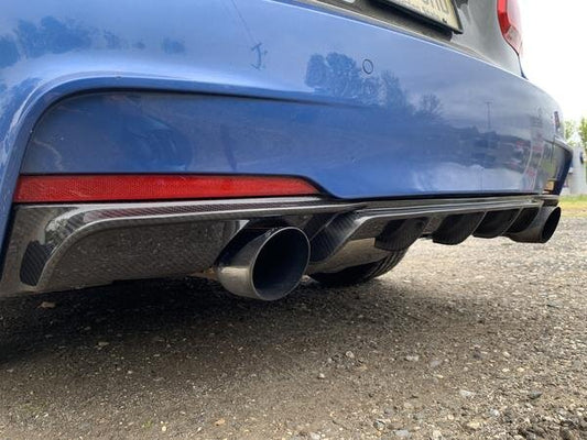 AeroLuxe BMW F30 Spec-MP Carbon Fiber Rear Diffuser