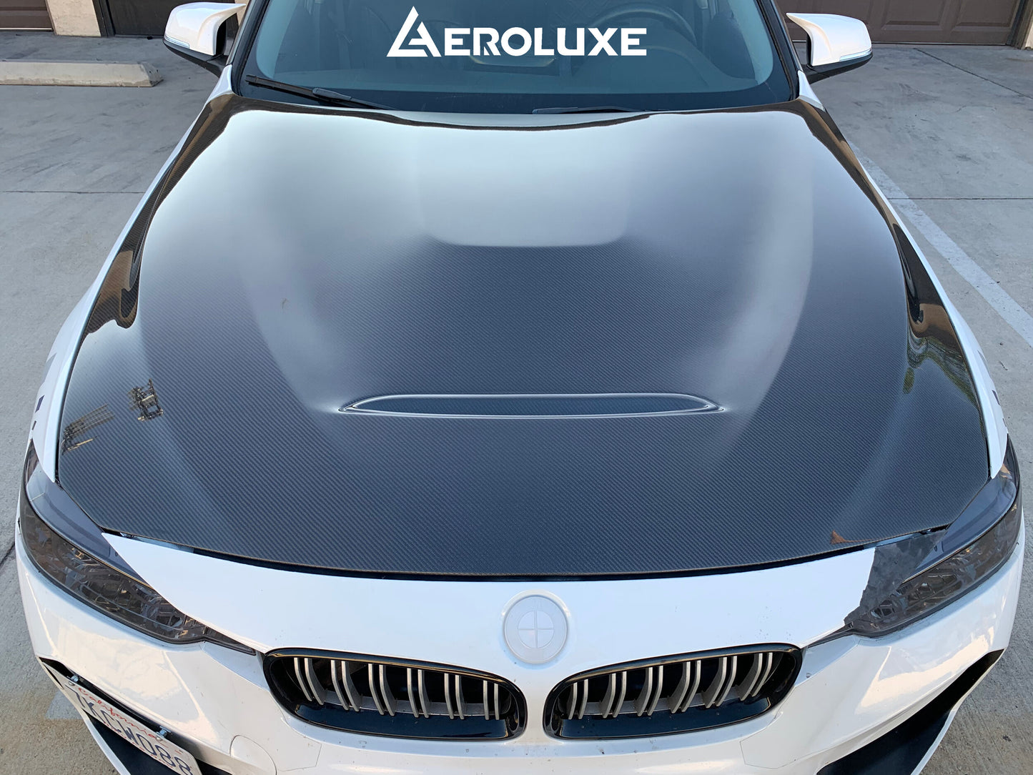 AeroLuxe BMW F30/32 Spec-GTS Carbon Fiber Hood