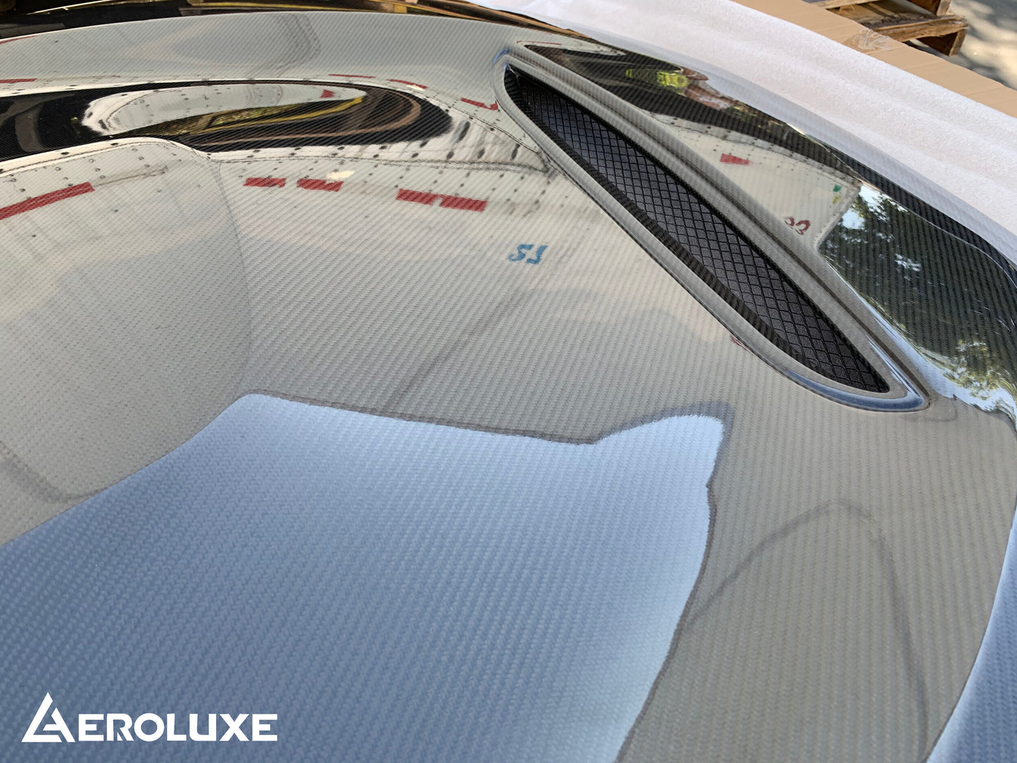 AeroLuxe BMW F30/32 Spec-GTS Carbon Fiber Hood