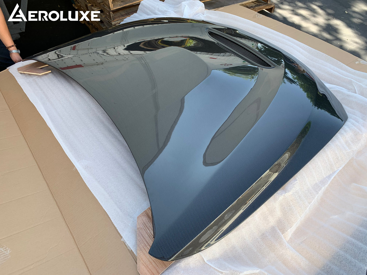 AeroLuxe BMW F30/32 Spec-GTS Carbon Fiber Hood