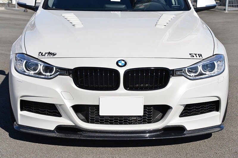 AeroLuxe BMW F30 VRS Style Carbon Fiber Front Lip