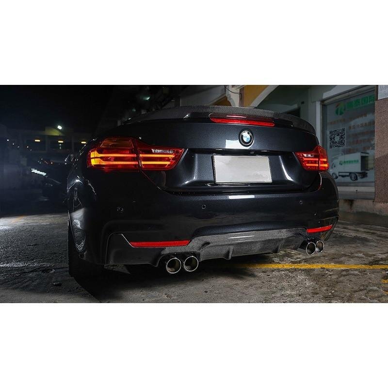 AeroLuxe BMW F32 Spec-3D Carbon Fiber Rear Diffuser