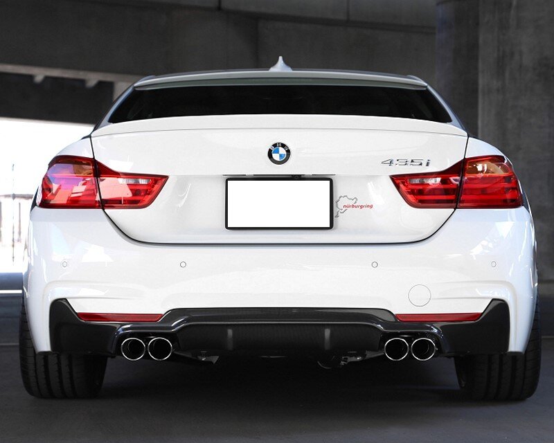 AeroLuxe BMW F32 Spec-3D Carbon Fiber Rear Diffuser