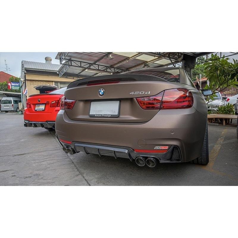 AeroLuxe BMW F32 Spec-MP Carbon Fiber Rear Diffuser