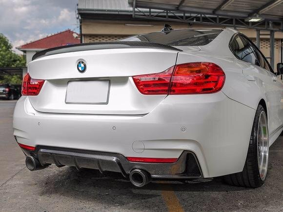 AeroLuxe BMW F32 Spec-MP Carbon Fiber Rear Diffuser