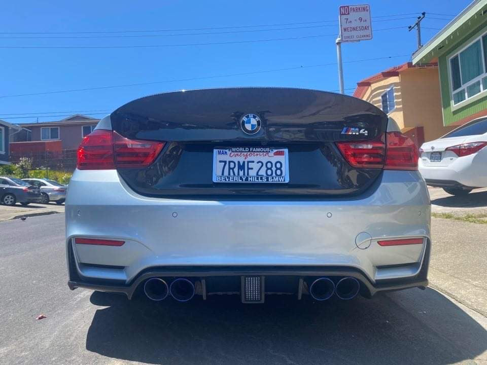 AeroLuxe BMW F80/F82 Spec-KL LED Rear Diffuser