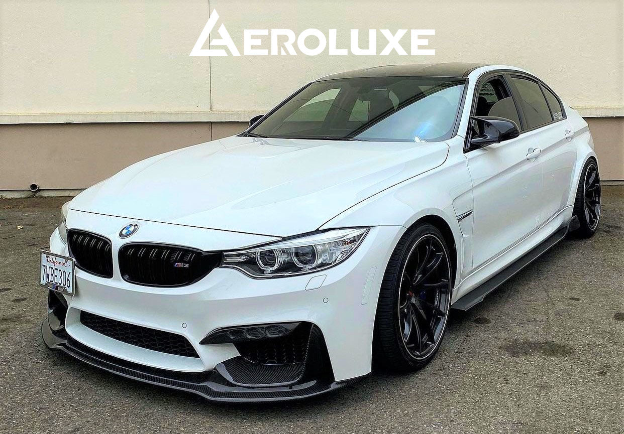 AeroLuxe BMW F80/F82 Spec-RZ Carbon Fiber Front Lip