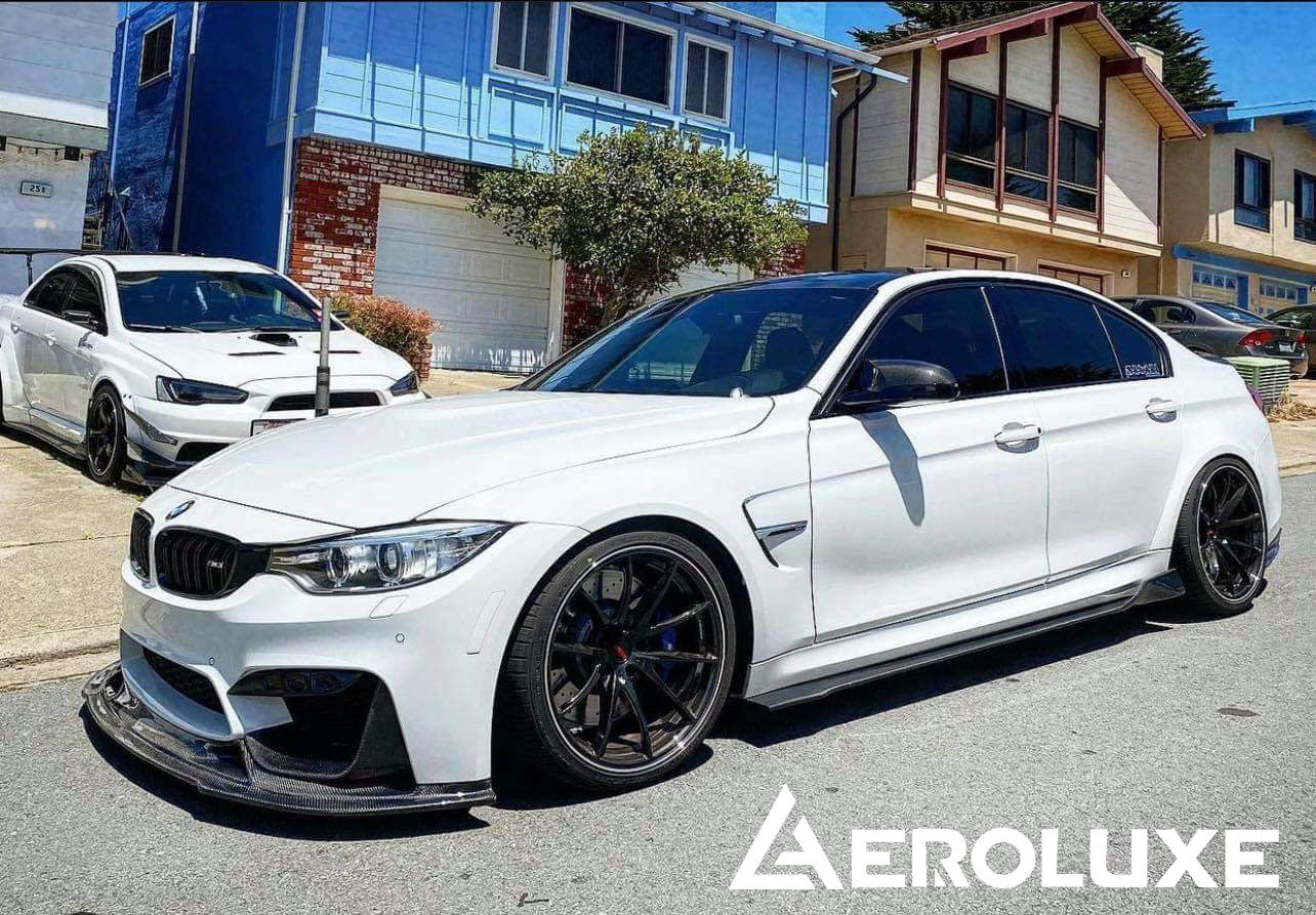 AeroLuxe BMW F80/F82 Spec-RZ Carbon Fiber Front Lip