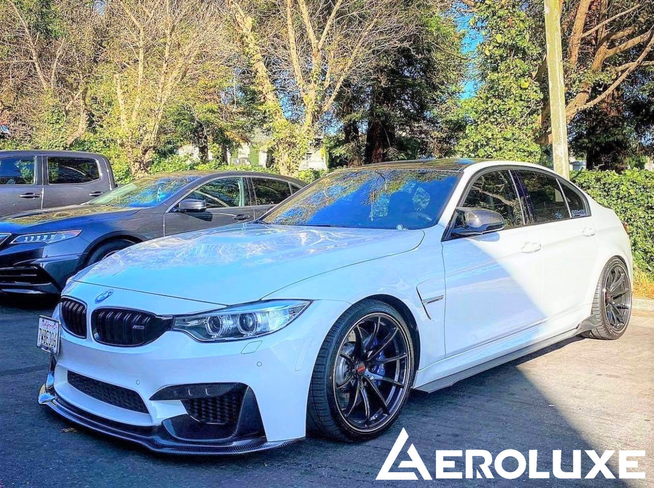 AeroLuxe BMW F80/F82 Spec-RZ Carbon Fiber Front Lip