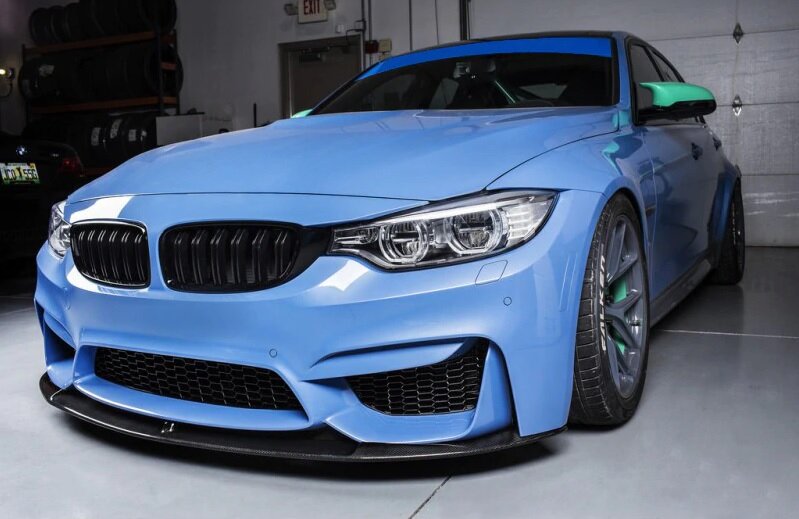 AeroLuxe BMW F80/F82 Spec-3D Carbon Fiber Front Lip