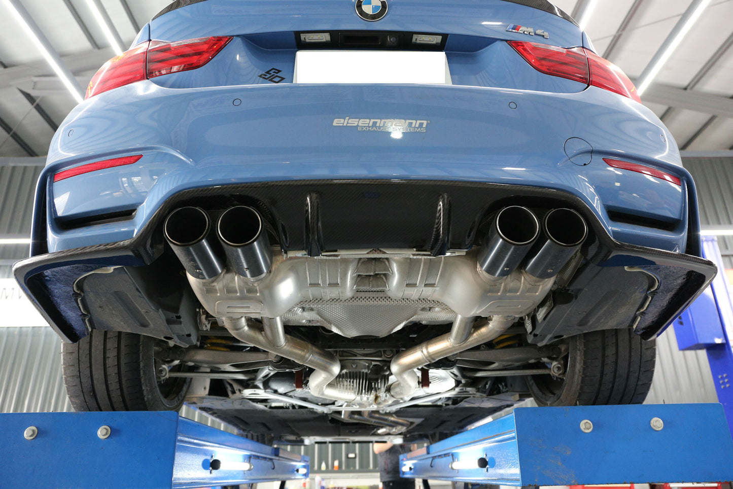 AeroLuxe BMW F80/F82 Spec-3D Carbon Fiber Rear Diffuser