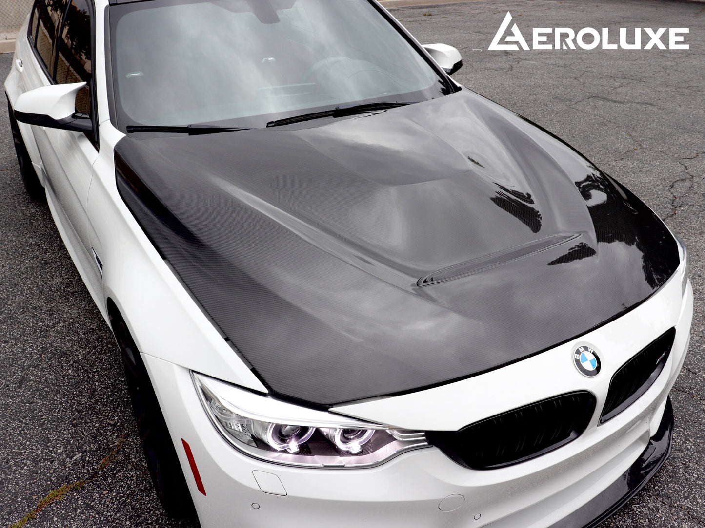 AeroLuxe BMW F80 F82 F83 Spec-GTS Carbon Fiber Hood