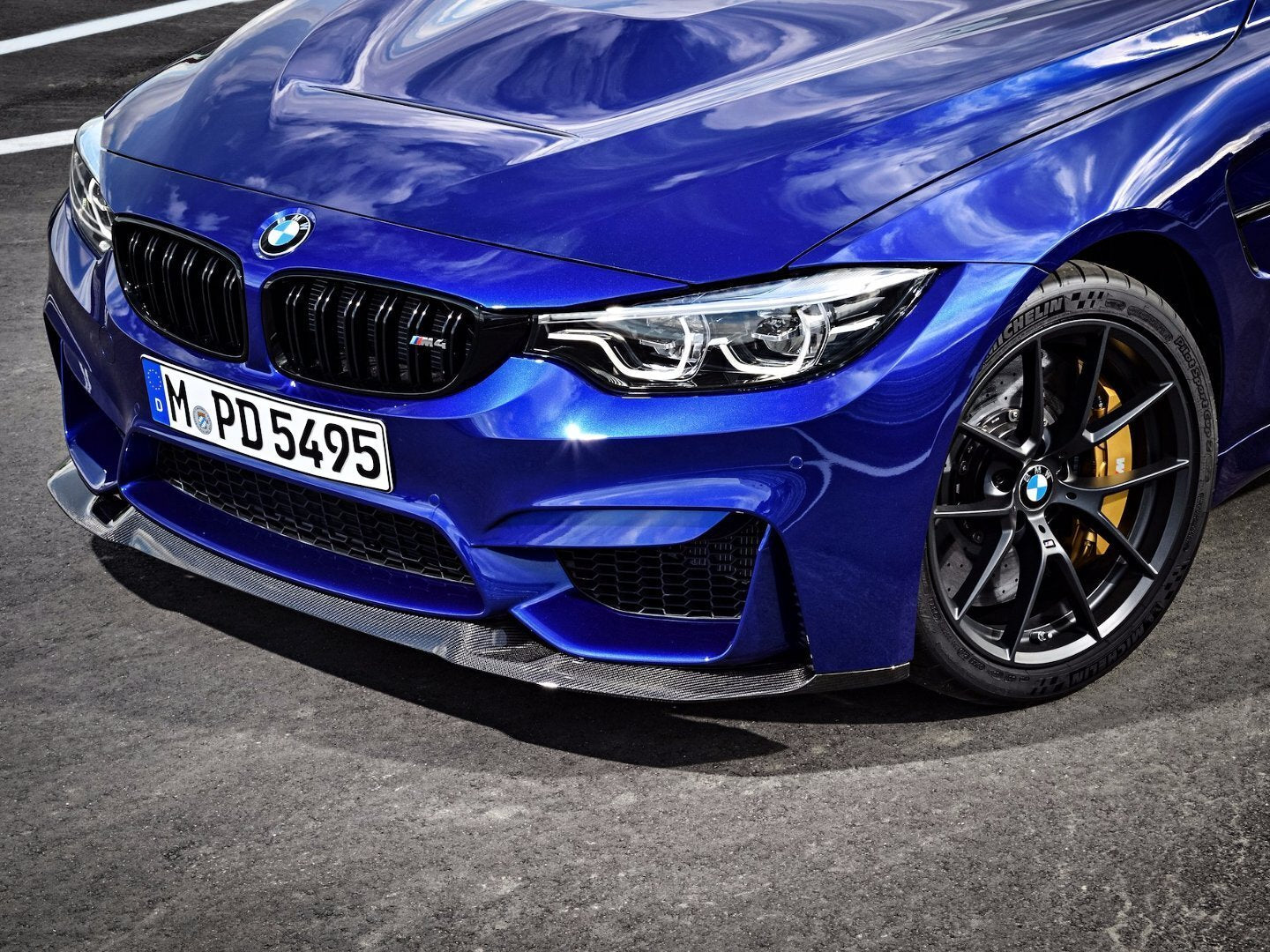 AeroLuxe BMW F80/F82 Spec-CS Carbon Fiber Front Lip