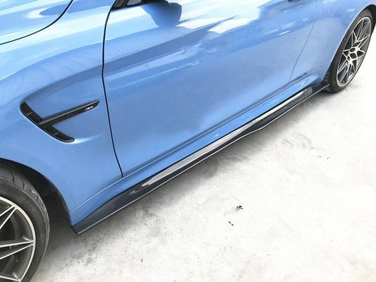 AeroLuxe BMW F82/F83 M4 Spec-GTP Side Skirt Extenstion