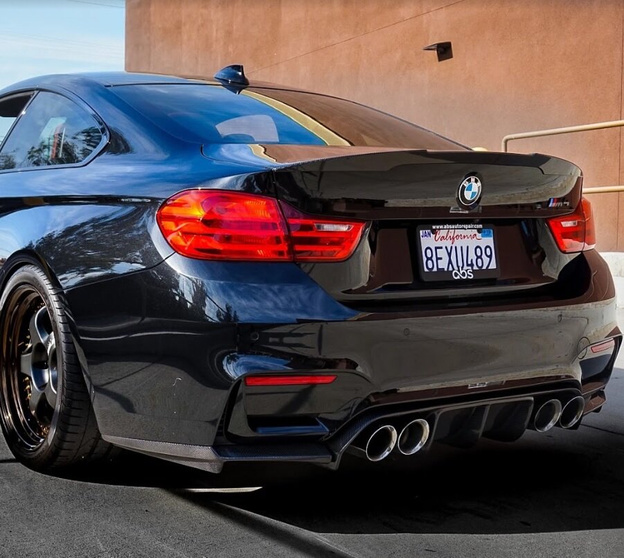 AeroLuxe BMW F80/F82 Spec-V Carbon Fiber Rear Diffuser