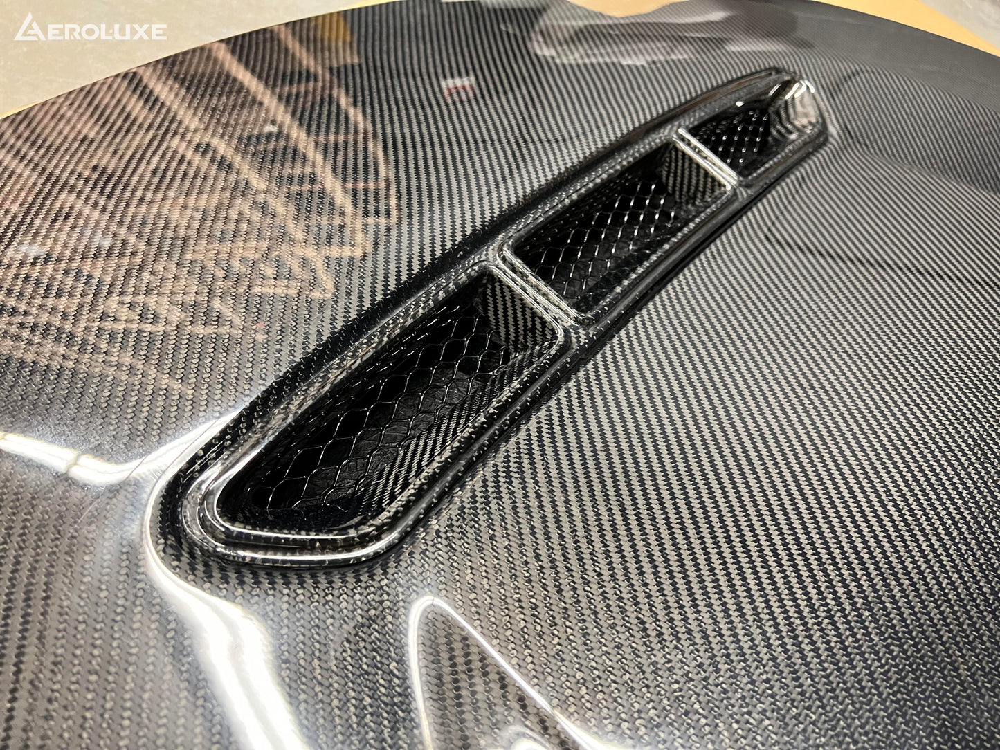 AeroLuxe BMW F22 F87 Spec-CS Carbon Fiber Hood