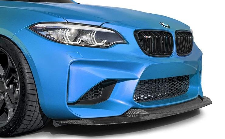 AeroLuxe BMW F87 Spec-GTS Carbon Fiber Front Lip (Non-Competition)