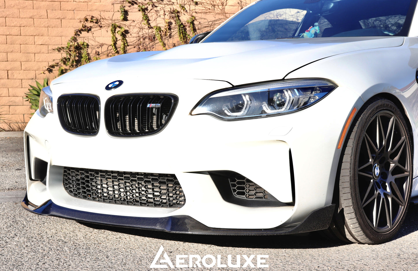 AeroLuxe BMW F87 M2 (Non-Competition) Spec-CS Carbon Fiber Front Lip