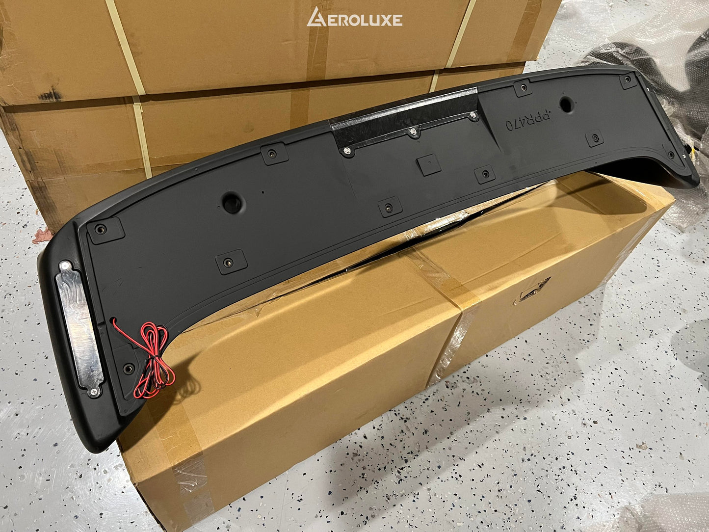 AeroLuxe GC8 STi Version 6 Rear Wing w/ LED Brake Light