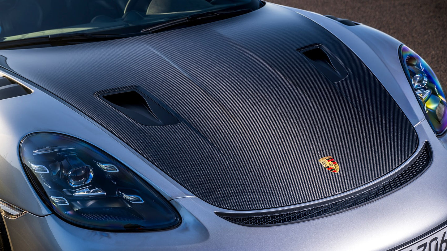 AeroLuxe 718 Cayman Spec-RS Dry Carbon Hood